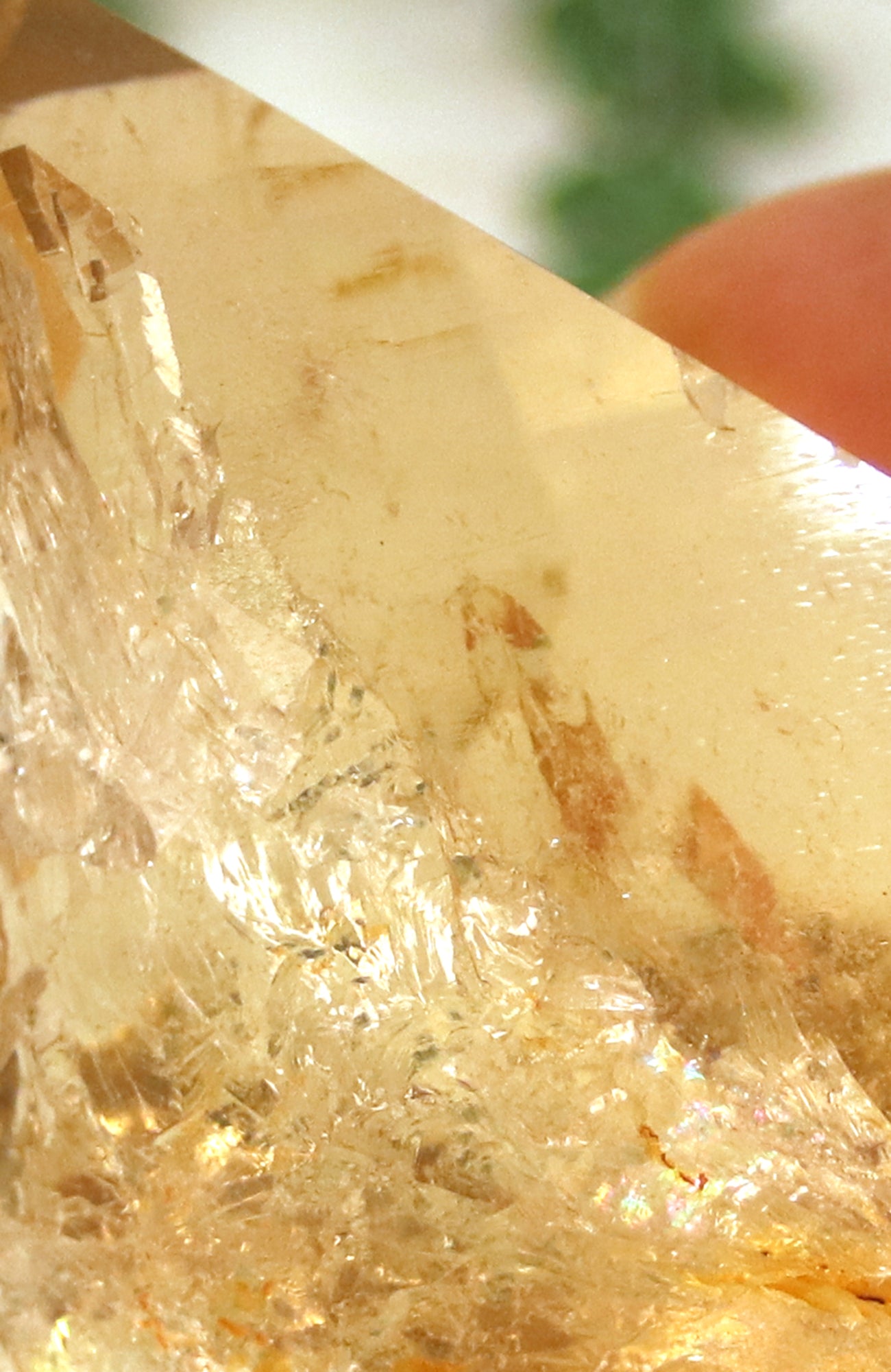 Citrine (Natural) Cathedral Point AAA